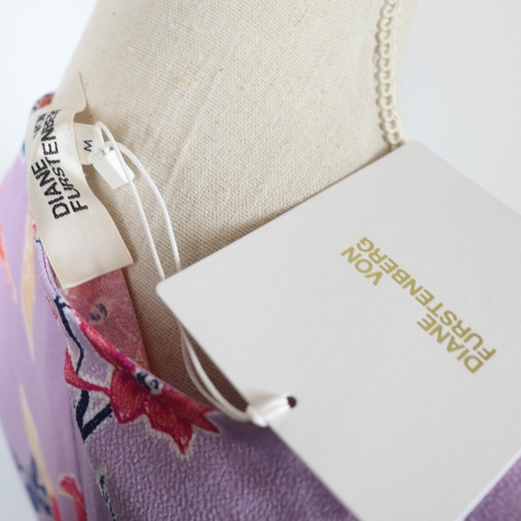 Diane von Furstenberg Savilla Floral Dress, M - Picture 6 of 7